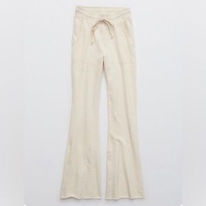 Aerie weekend kick-it high waisted flair pants NWOT